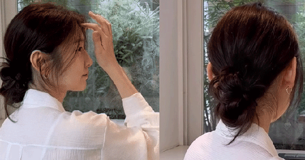 Học búi tóc chuẩn style Hàn Quốc: Tạo góc nghiêng ảo diệu, giúp lên hình siêu xinh