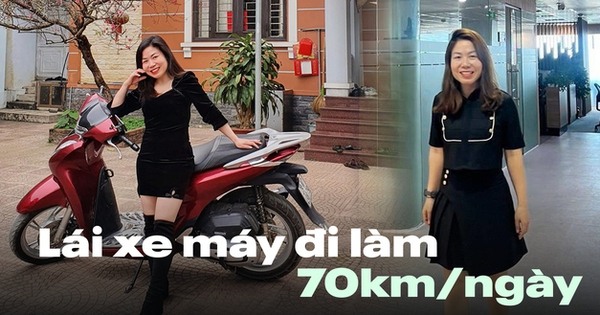 Bà mẹ 3 con mỗi ngày đi làm với quãng đường 2 chiều gần 70km nhưng vẫn thấy hạnh phúc vì "sống ở quê thích lắm"