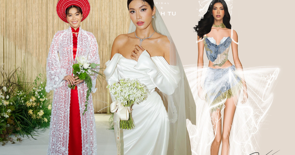 Trọn vẹn đồ cưới của Minh Tú: Từ đồ giống mẹ, đồ second-hand rất “chiến” tới váy cúp ngực sang chảnh