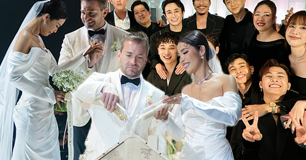 Đám cưới Minh Tú và chồng Tây: Nửa showbiz hội tụ, loạt chi tiết gây xúc động mạnh và màn quẩy tưng bừng kết show của dàn sao