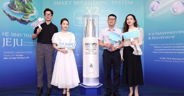 SKINMD ra mắt giải pháp Smart Brightening System: Nhân đôi hiệu quả mờ nám