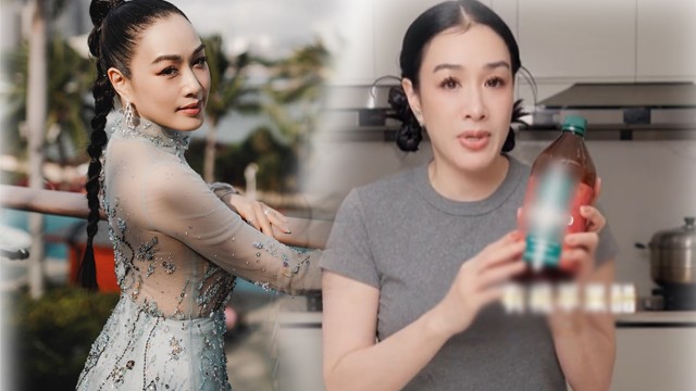 Nữ diễn viên gốc Việt U60 đứng cạnh chồng kém 12 tuổi vẫn xứng đôi nhờ chăm uống cốc nước giảm béo, chống già