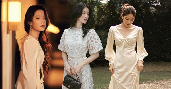 8 mẫu váy trắng duyên dáng, hack tuổi cực khéo, giúp nàng công sở tuổi 30+ mặc đẹp như Lưu Diệc Phi trong phim